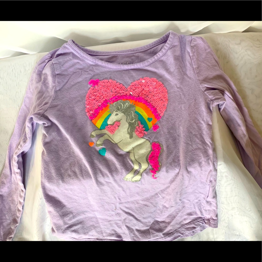 Children’s Place UNICORN Long Sleeve Tee